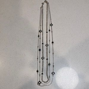 Beautiful White House Black Market layered necklace